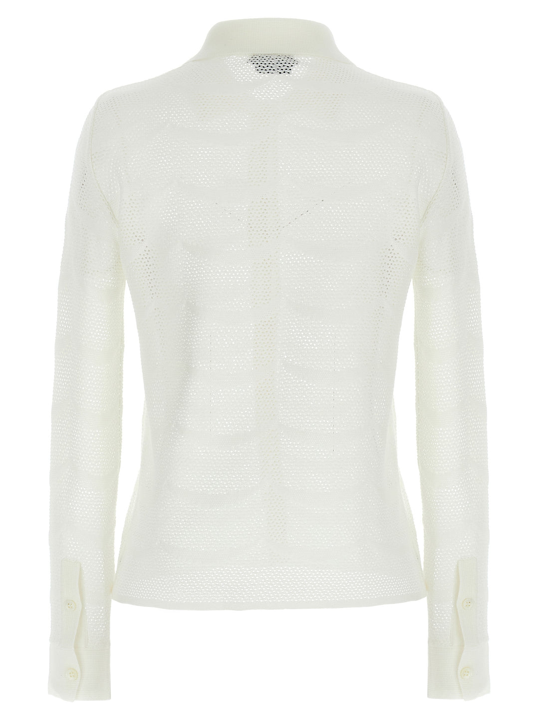 Tom Ford Openwork Cardigan Maglioni - Bianco | 9598a0bb02da1527f6ed23ae709abd8b29971a4b