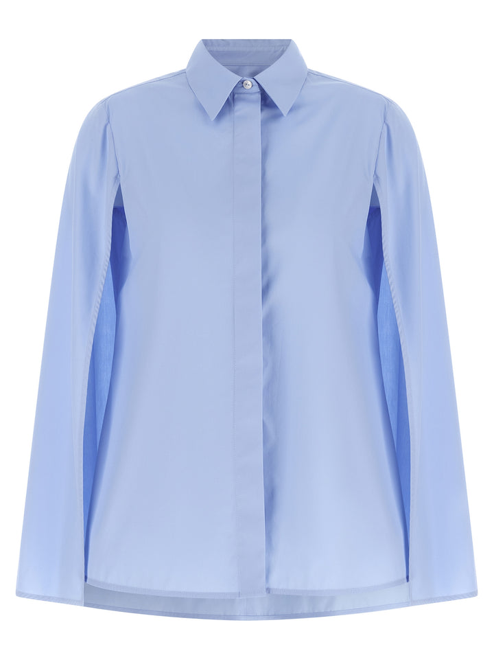 Federica Bonifaci Hooded Shirt Camicie - Celeste | 248728fd97624c9a1d0a941b7d0076c3ebdacee5