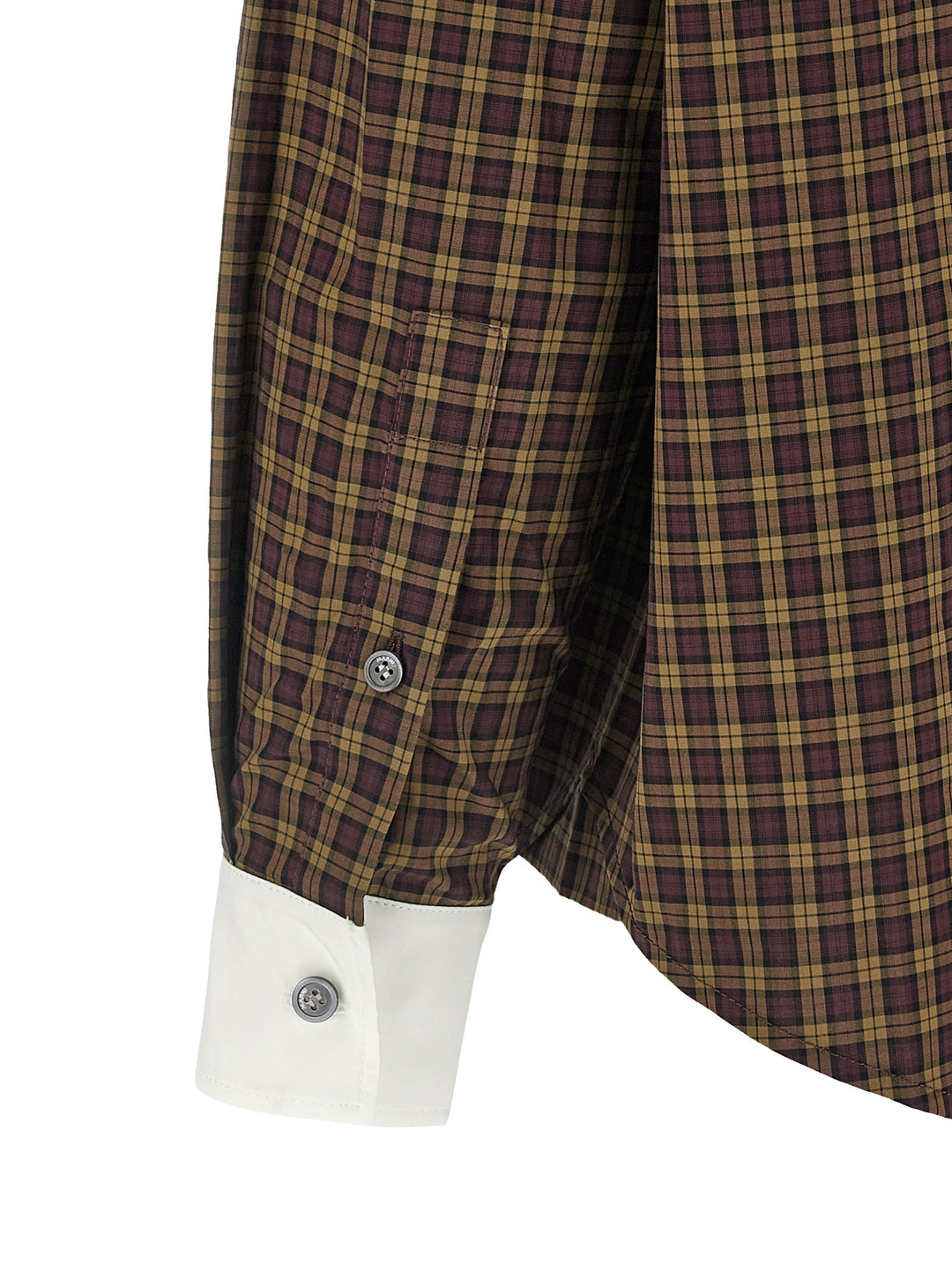 Marni Scarf Collar Shirt Camicie - Marrone | 463b4c61e96729765fc65e75de5f993357ff1b74