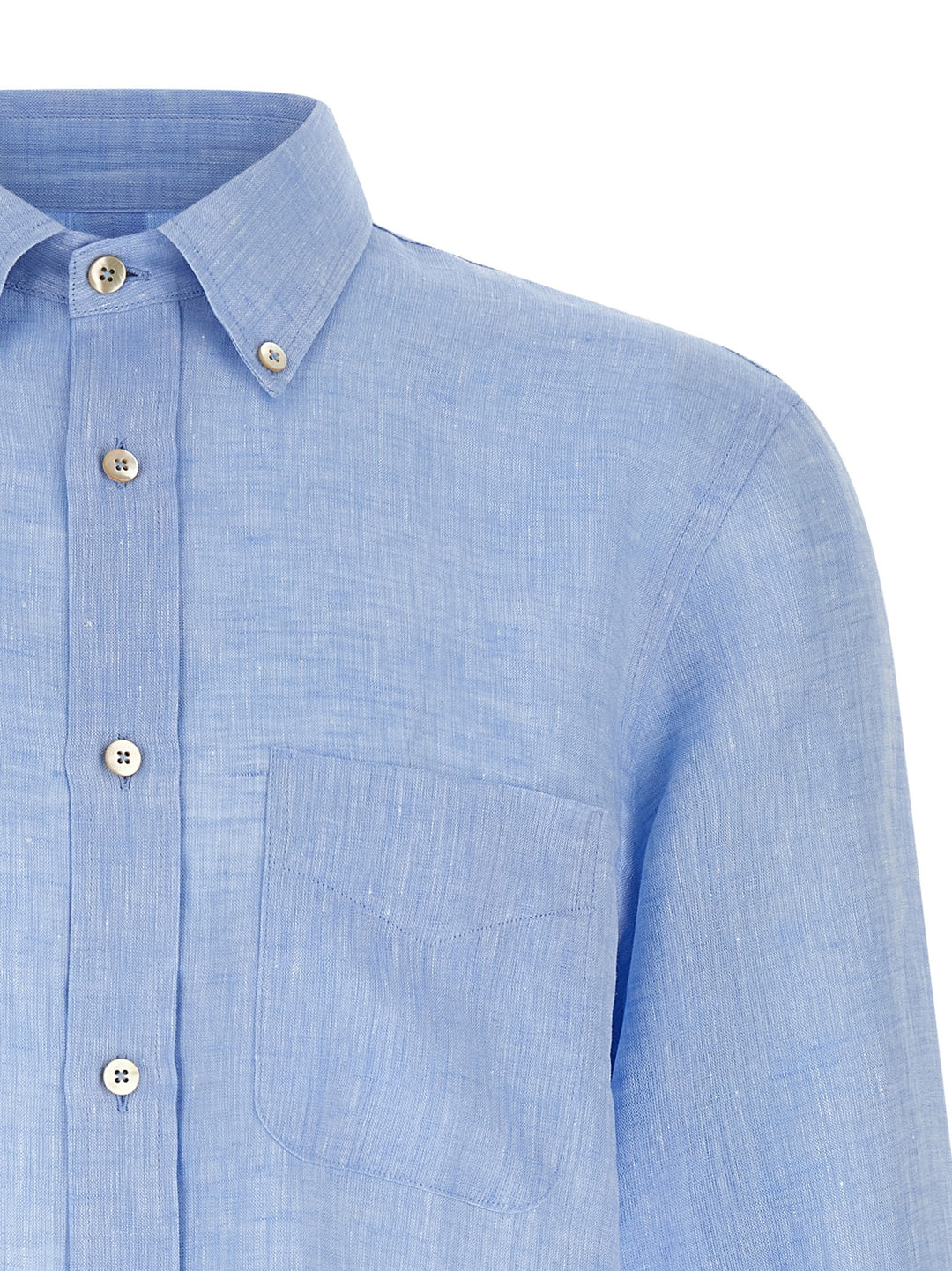 Riviera Project Linen Shirt Camicie - Celeste | f2e18ac8b9ae1da1625e1414fa9b5a2173729966
