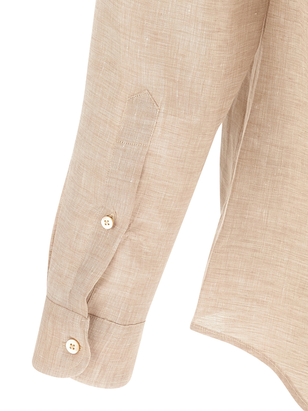 Riviera Project Linen Shirt Camicie - Beige | bc864e355b0a611e1055b7f9bde1c9f70a0bffd8