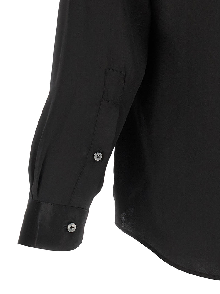 Riviera Project Silk Shirt Camicie - Nero | bd722a501083fc30fe70dede85ca814e5c48fe94