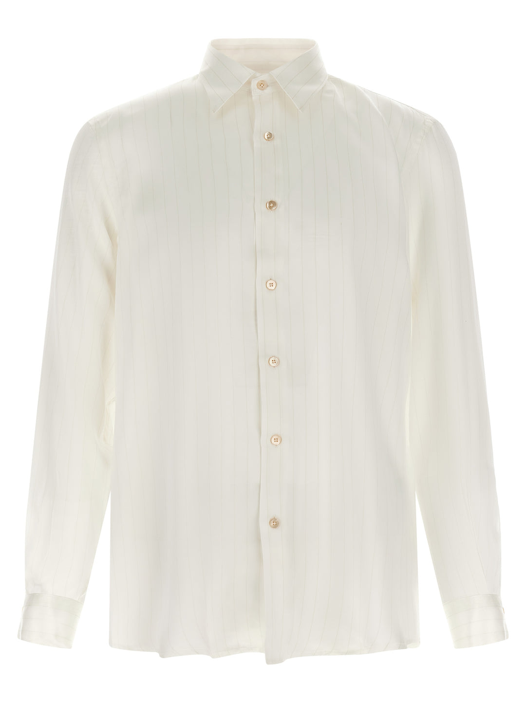 Riviera Project Striped Shirt Camicie - Beige | 6621234882769d0903312e29a269083e9b6860a5