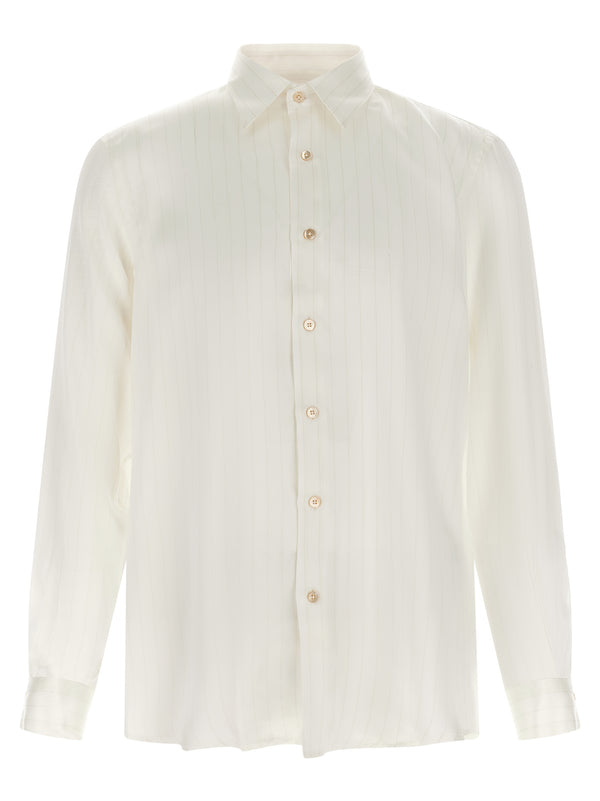 Striped Shirt Camicie Beige