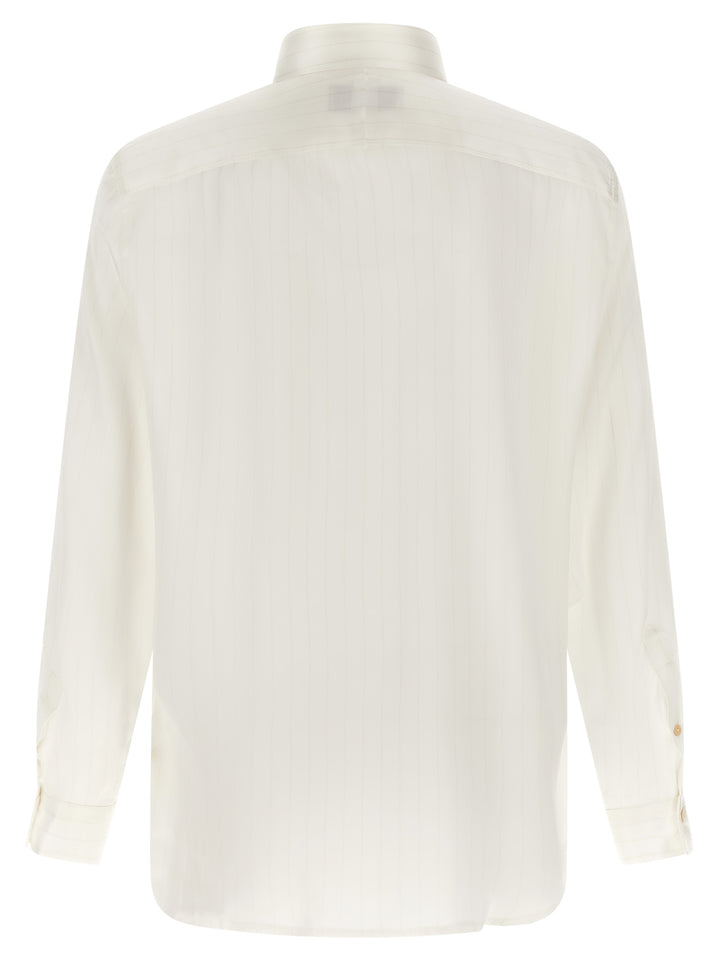 Riviera Project Striped Shirt Camicie - Beige | 4e3656dbc63f51c8aca16a8596f963ce9a42ab66