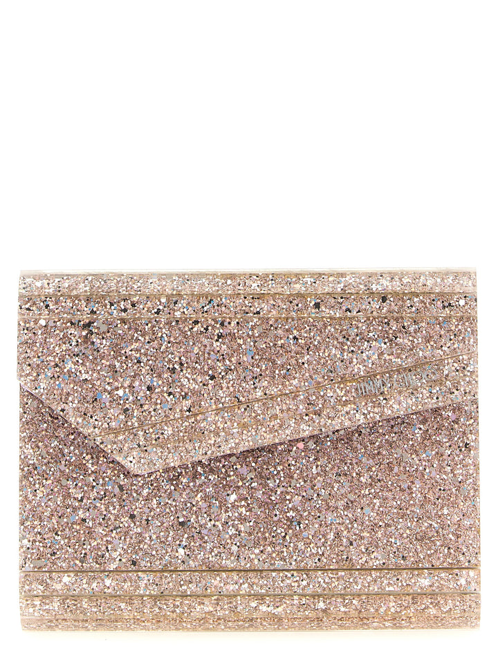 Jimmy Choo Candy Clutch - Rosa | e815999afcb05cf9f42e132d791f79e1790137d3