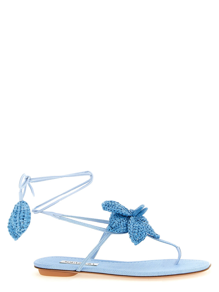 Aquazzura Calypso Sandali - Celeste | 45103a594dcbc276f56aa5d116fc6806c4fef1c5