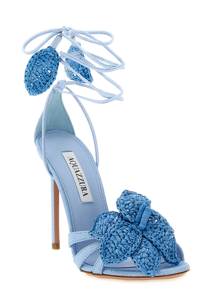 Aquazzura Calypso Sandali - Celeste | 8edff468d9905b03140fe11100d1b9aff6da5774