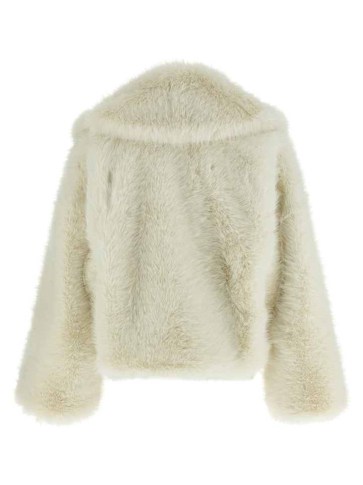B&B Couture Carrie Pellicce - Bianco | e231570414e763335b3d20329abbcf06a5396787
