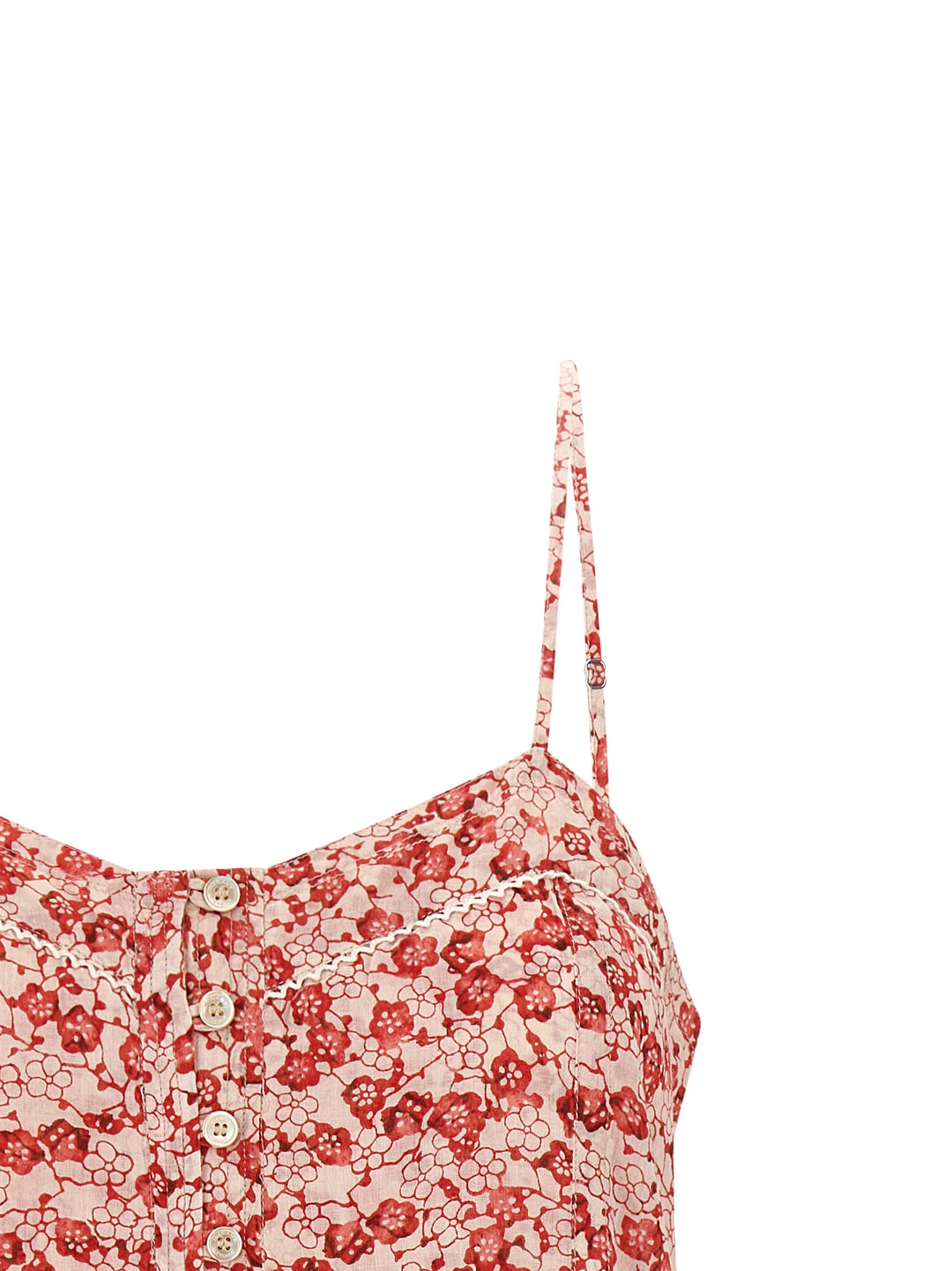 Marant Etoile Vickia Abiti - Rosso | 93d9d38df4d16c74ddcbdbf7adbf491e978b3a12