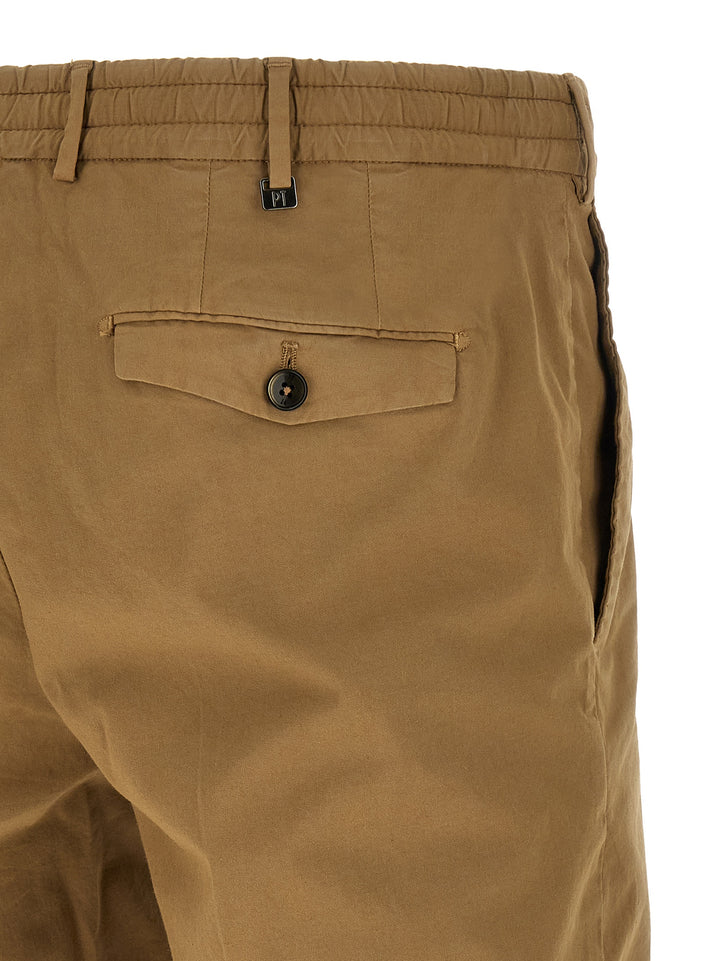 Pt Torino Stretch Cotton Bermuda Shorts Bermuda e Short - Beige | 58e8dbb4009d0f1dce26e0eb82666c62af17e42e