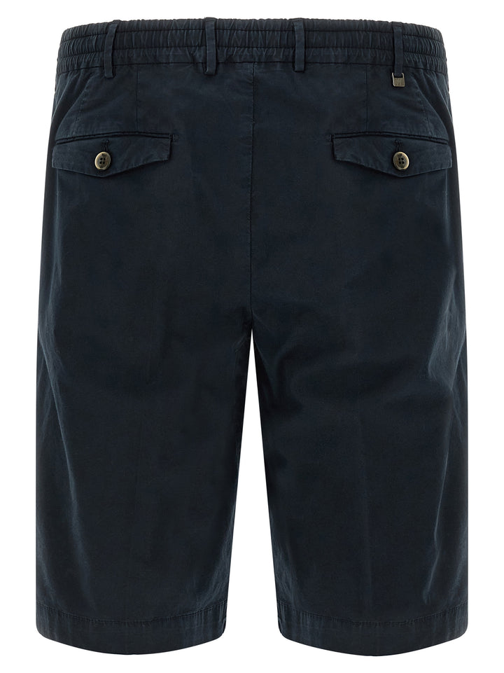 Pt Torino Stretch Cotton Bermuda Shorts Bermuda e Short - Blu | 800c5610e23107689d206567e28737d08992f6c9