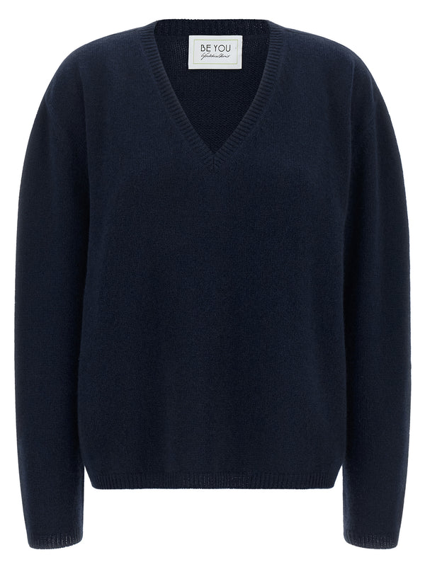 V-Neck Sweater Maglioni Blu