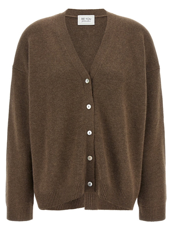Cashmere Cardigan Maglioni Marrone