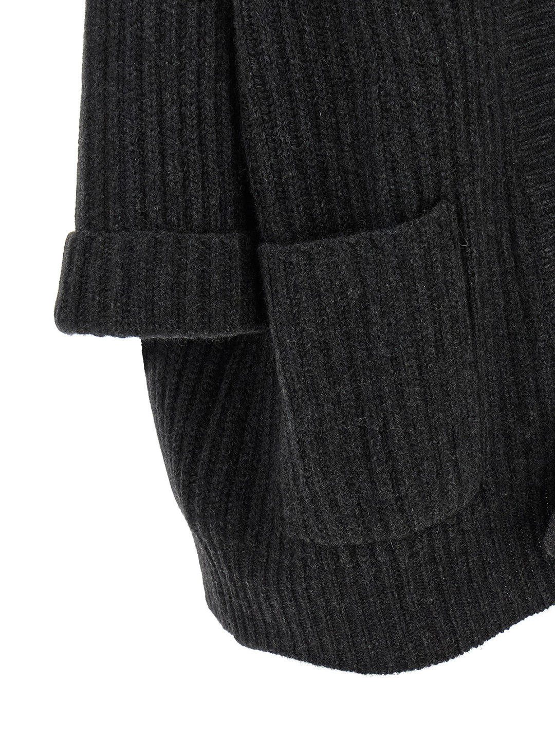 Be You Ribbed Cardigan Maglioni - Grigio | de4acda0cd70948344d0765459344f0daeb0a746
