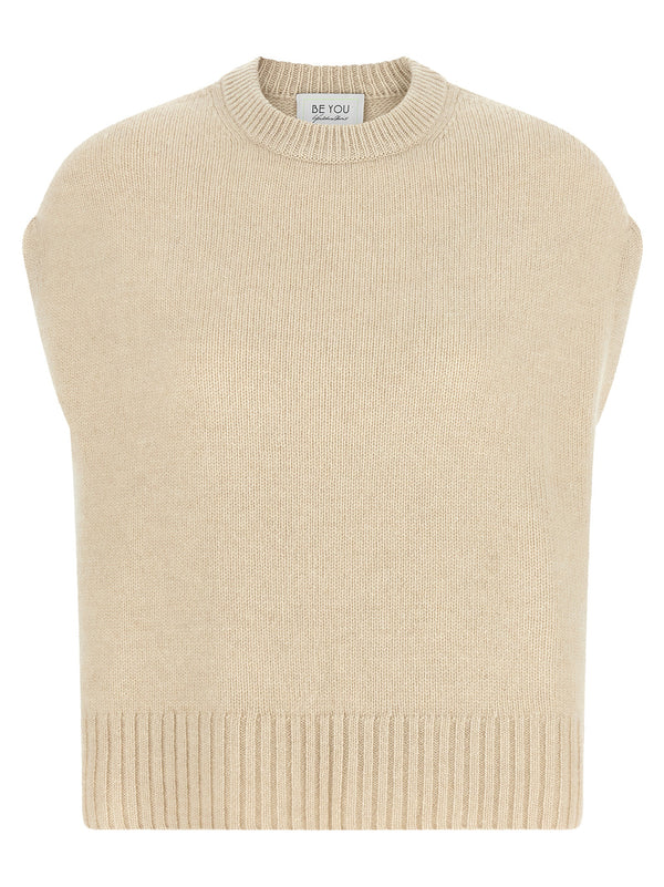 9040 Weste Beige