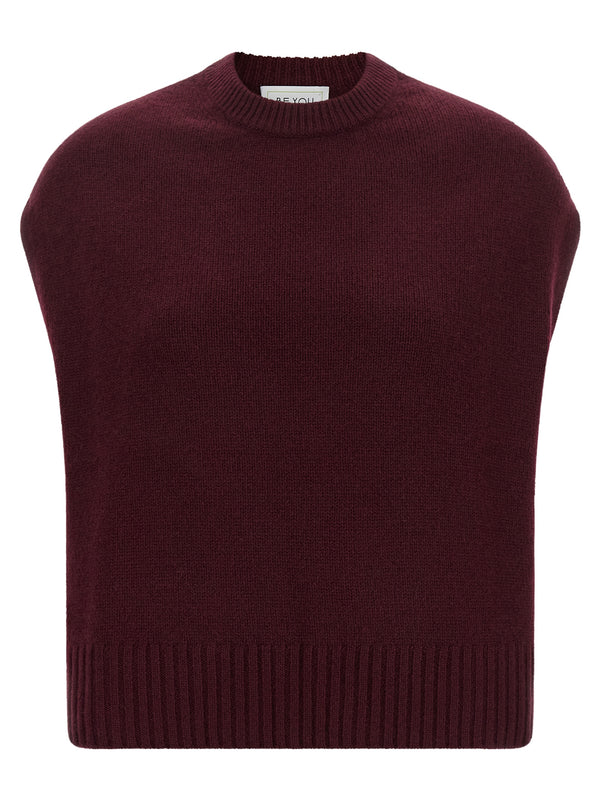 9040 Weste Bordeaux