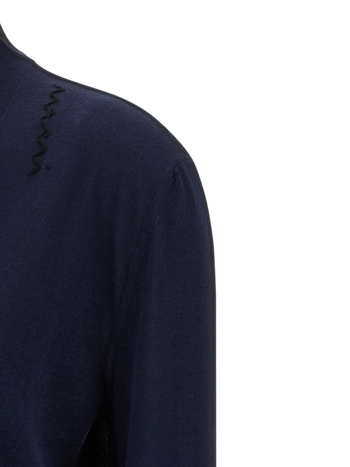 Marni Two-Tone Cardigan Maglioni - Multicolor | 4931ff3031083a44644caf6e3891e2a07ea1b8b1