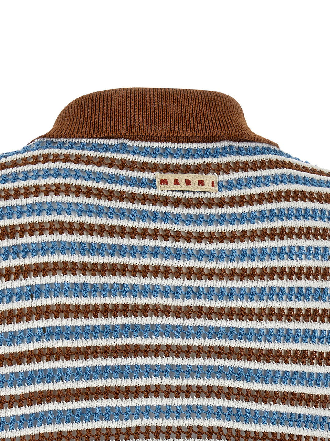 Marni Striped Crochet Cardigan Maglioni - Multicolor | 6ccea7f30dbe4fa9540def1501f45a6b1340abcf