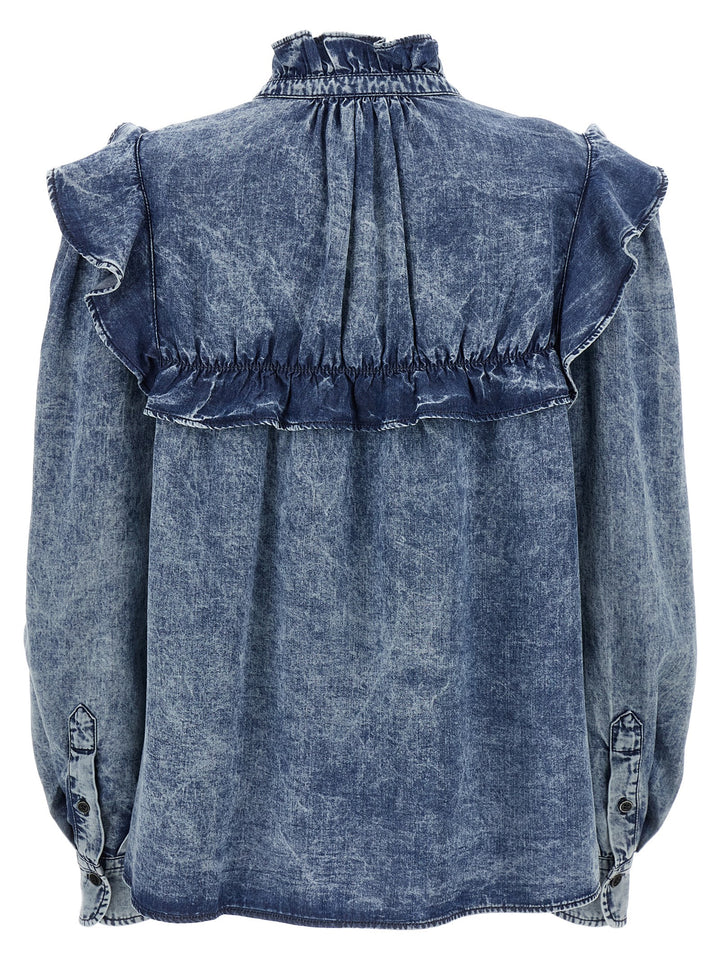 Marant Etoile Idety Camicie - Blu | 98b4276a190e939d1a8e13430f71ea05411a7693
