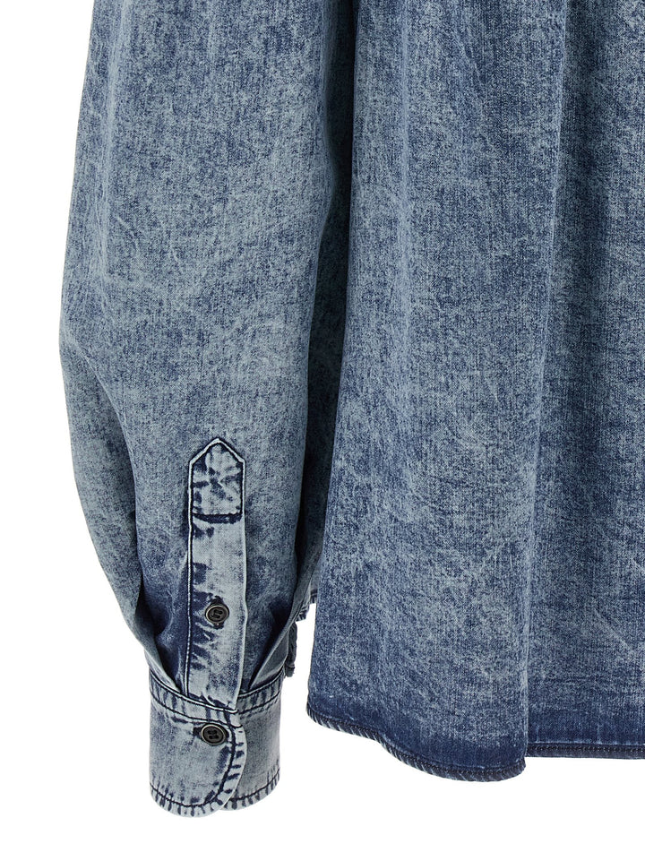 Marant Etoile Idety Camicie - Blu | f7f92dd15c197ea6066a5ef96ee75aaab91bdf47