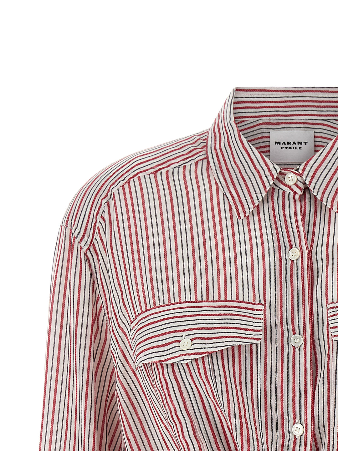 Marant Etoile Nath Camicie - Rosso | b454f5091657d743994ae9609cc434811dc3cbdc