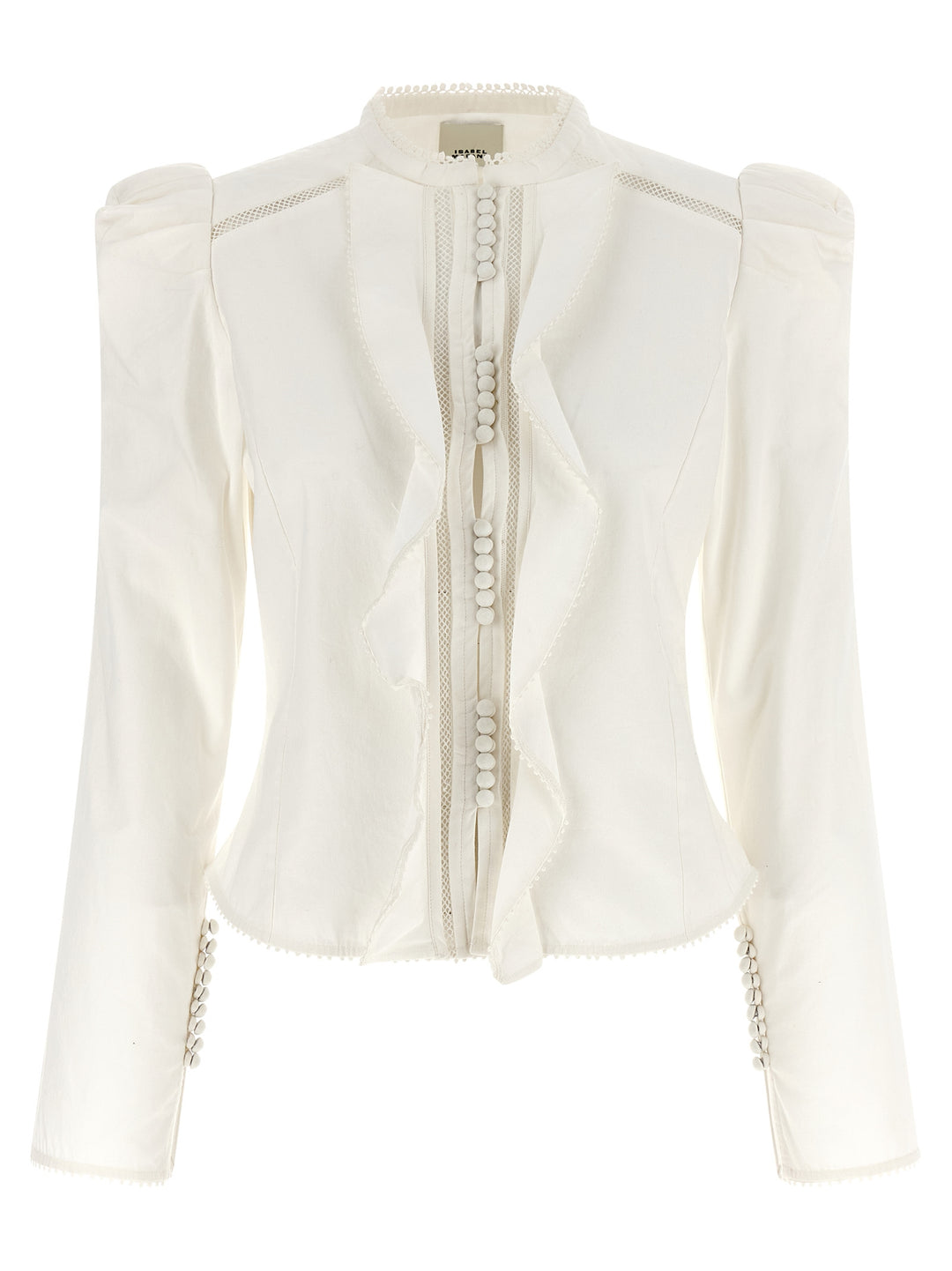 Isabel Marant Calina Camicie - Bianco | 5a0800d7b3e332c08ad371157fb7a4126adf938b