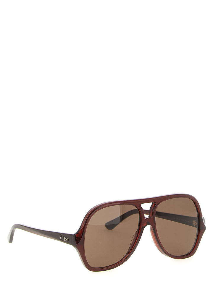 Chloé 58 Occhiali da Sole - Bordeaux | 77c5784888c4fe5fae31e556b09f42f2f366d897