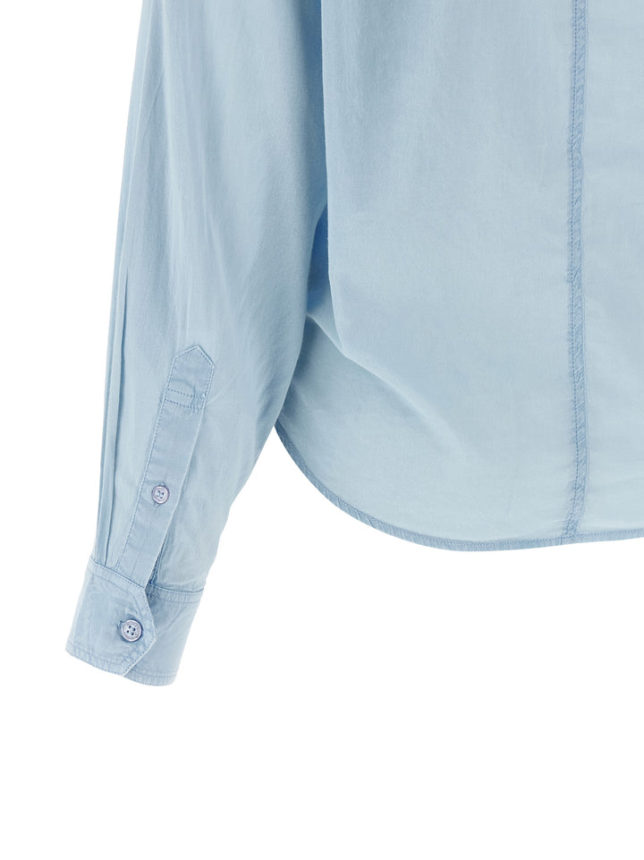 Marant Etoile Valiane Camicie - Celeste | 7be84176e7d3de438e1780b307c980a0370e22b7