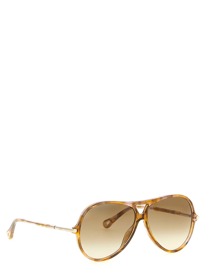 Chloé 59 Occhiali da Sole - Giallo | 4f53844fda550873dfbedb71a2e99e0a62d0bd3a
