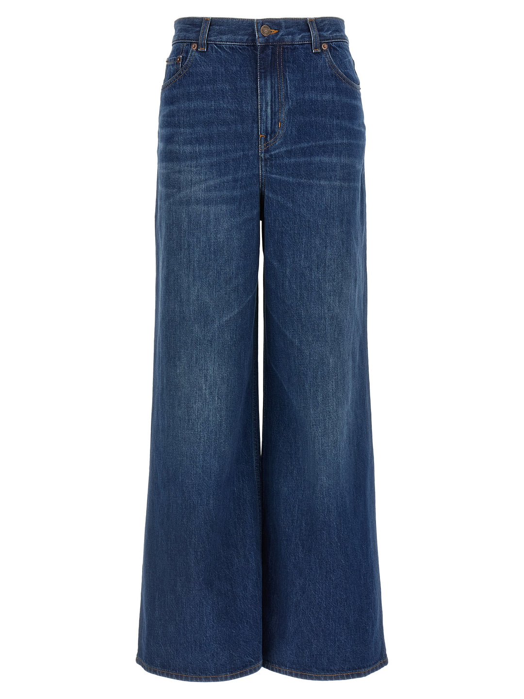 Chloé High Waist Jeans - Blu | 778dd77db745851ae2dfc4f013a188c8a980cad8