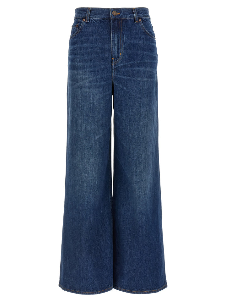 Chloé High Waist Jeans - Blu | 778dd77db745851ae2dfc4f013a188c8a980cad8