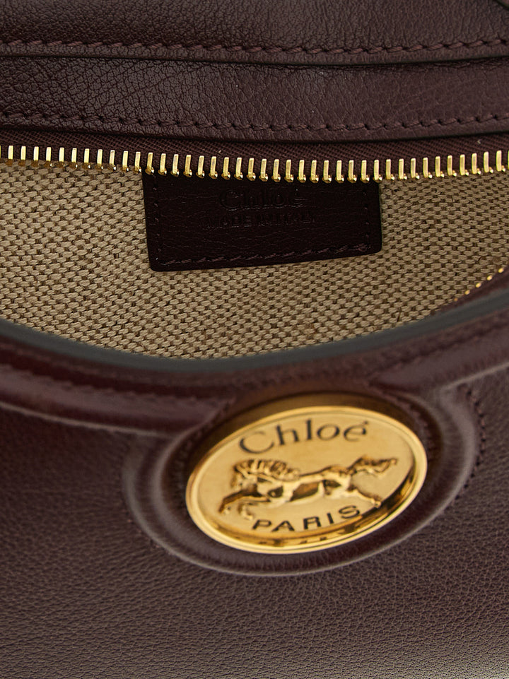 Chloé Horse Medal Borse a Spalla e Tracolla - Bordeaux | 6b51b1a7dc747d20976bba93d08441f40958b812