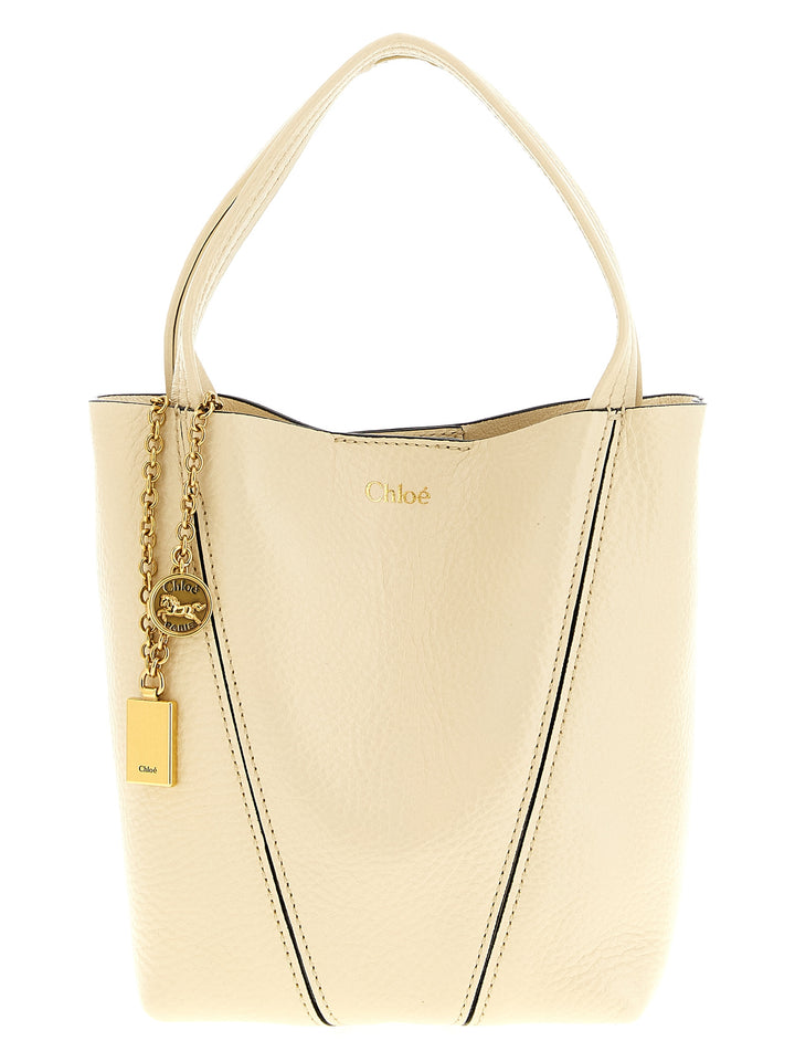 Chloé Chloé Spin Borse a Tracolla - Beige | f46eeff4138f295a91be9511e013e5a7ab696bda