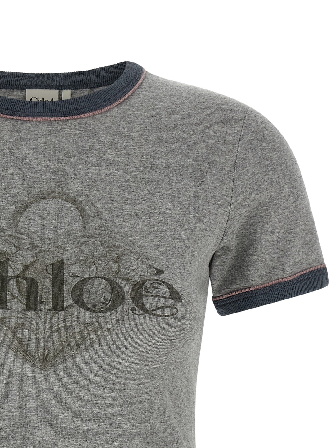 Chloé  T shirt - Grigio | a98183c47db8139431e9f535e4b474cc566eb9f0
