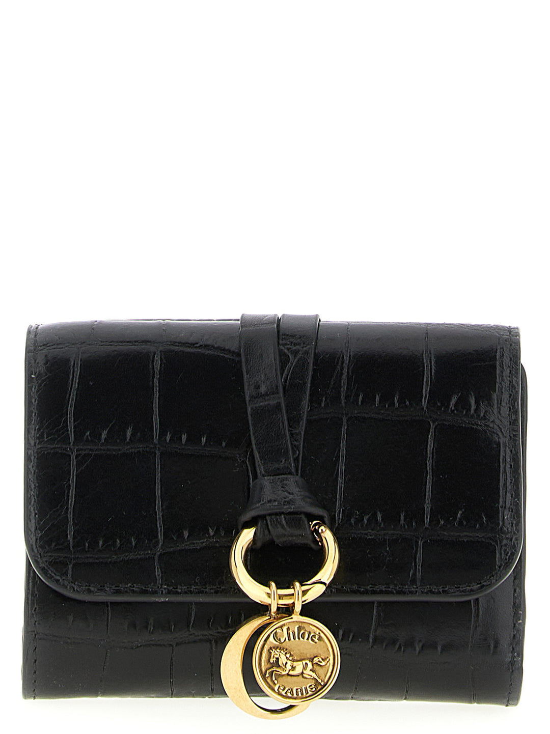 Chloé Alphabet Portafogli - Nero | 0c6758eb02cf6687be6e261224c23edf99182d46