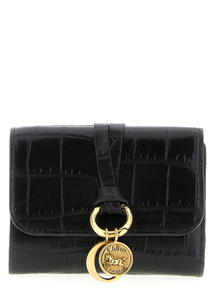 Chloé Alphabet Portafogli - Nero | 0c6758eb02cf6687be6e261224c23edf99182d46