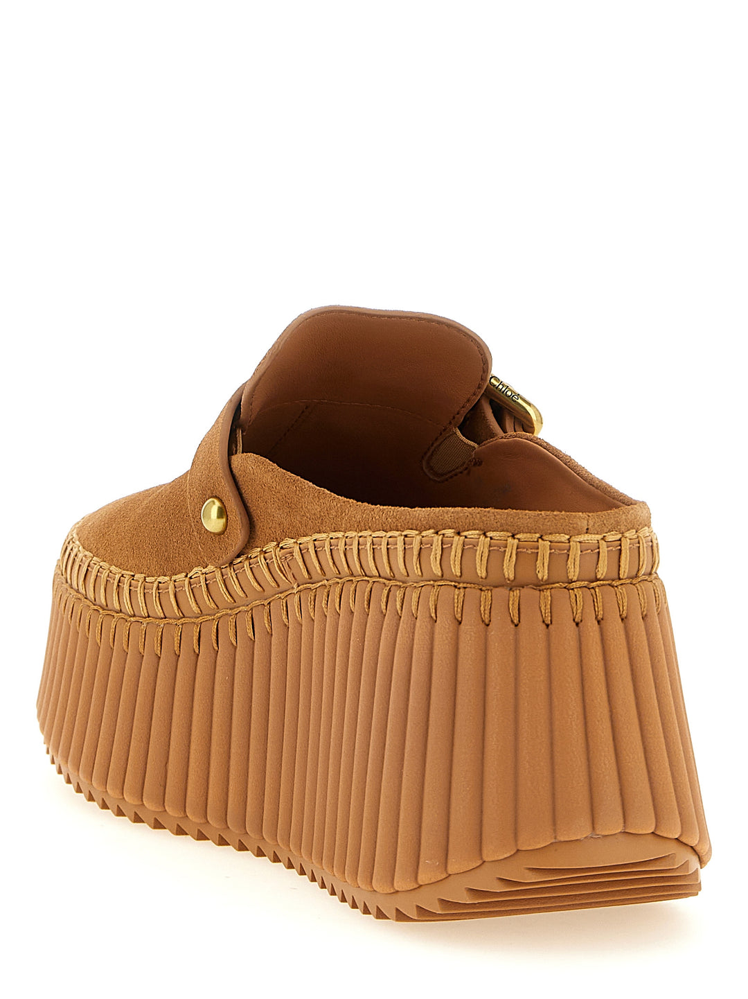 Chloé Nama Zeppe - Beige | 90e1eba58822d5e20b62bbc2942ddc1bf5c9ba6d