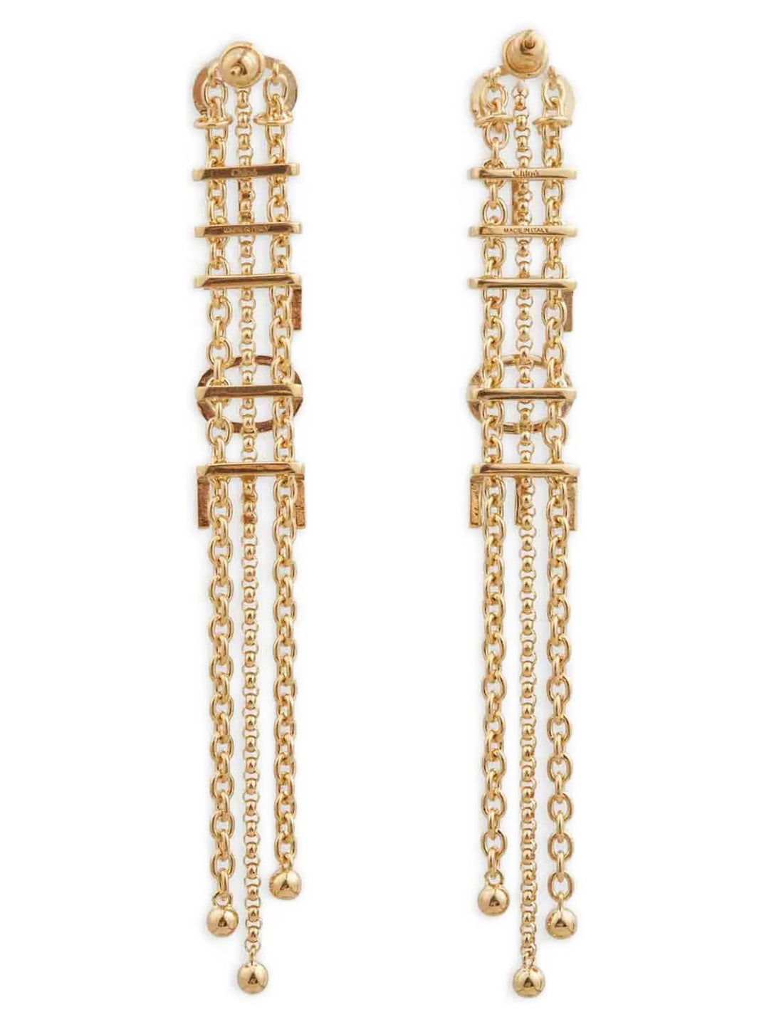 Chloé Lettering Gioielli - Oro | a1f4bb4f7546a8df92b3dda1b36eaf07efee8c21