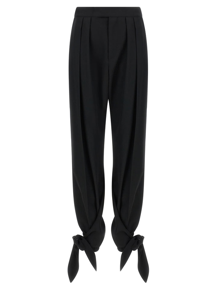 Chloé Knot Pantaloni - Nero | 56414fc012d2c8a3c753f849b7bd3cc72de917ce