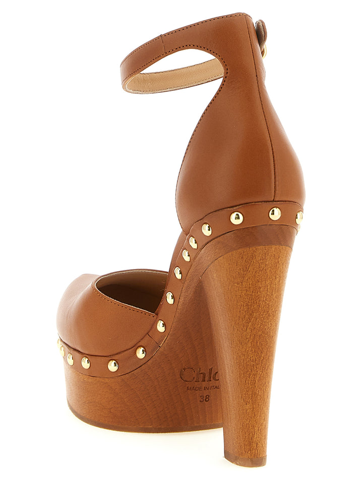 Chloé Lola Decollete - Marrone | 135a87bad47d9ec662f3172ed1a9eb7db1a1a6af