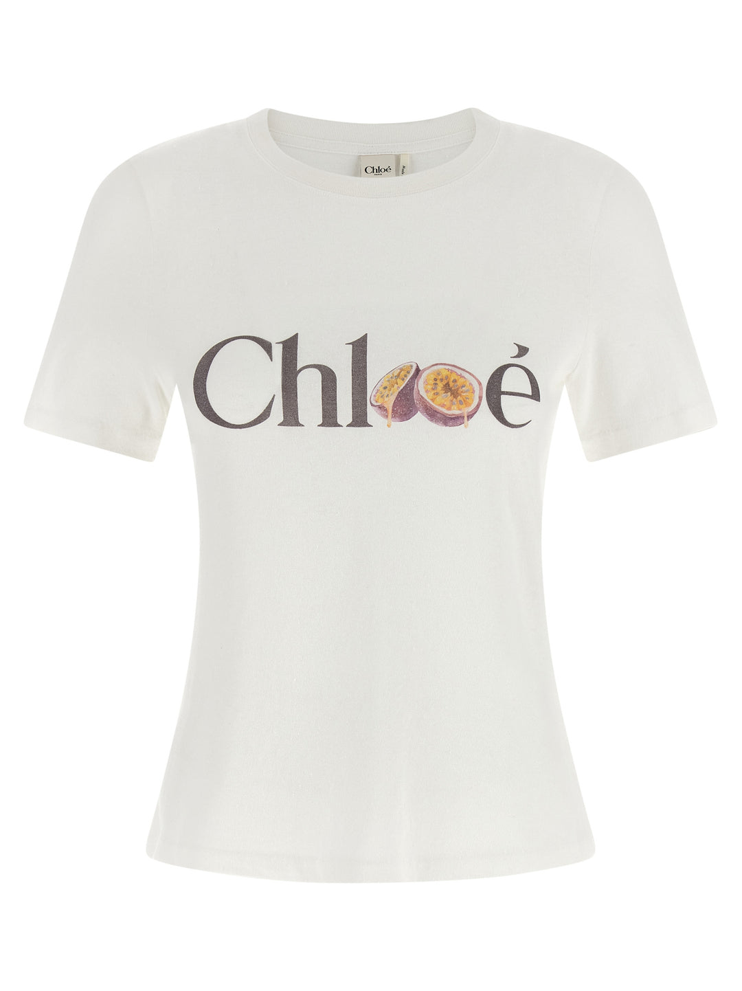 Chloé Printed T shirt - Bianco | 00952ec3612c736390dfe713fcc595116b25c73d