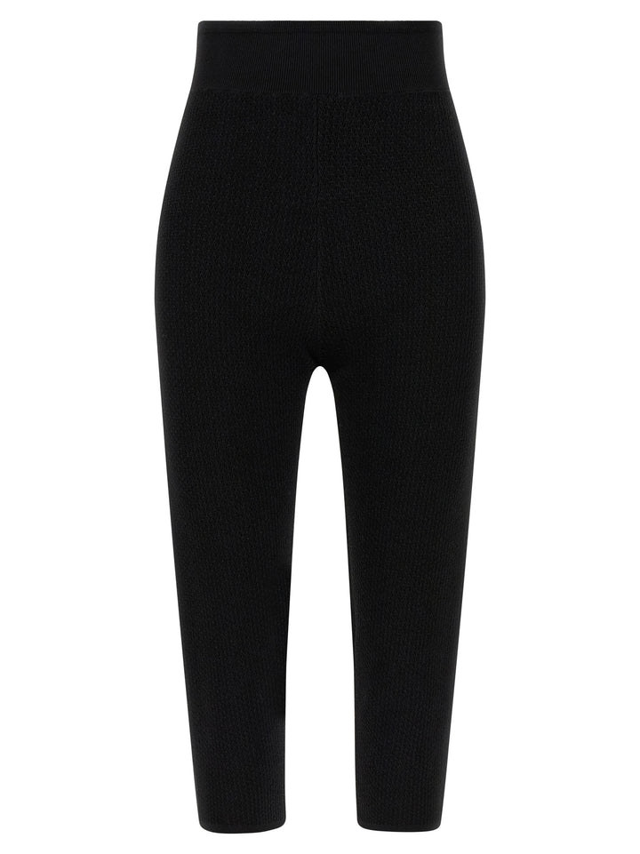 Chloé Knitted Leggings - Nero | 9c1d353269977be13d12f1f2c9fa7cbd375b035d