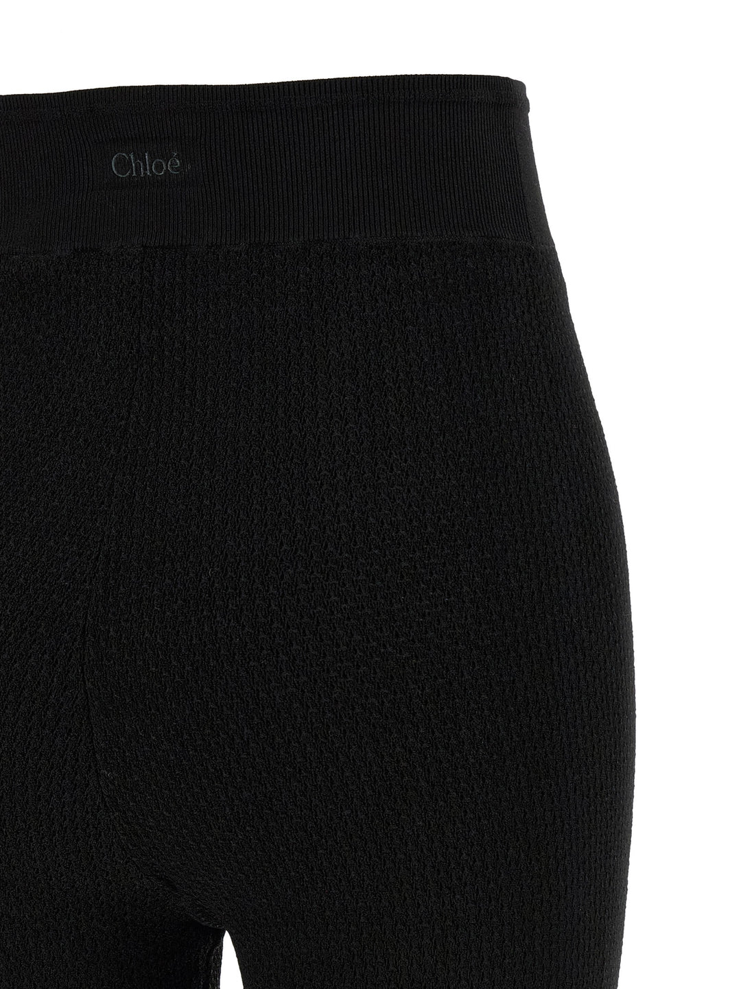 Chloé Knitted Leggings - Nero | cda9039581b643b13ca94506586d79ea32dd3197