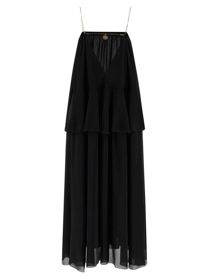 Chloé Silk Dress Abiti - Nero | 571655db2fdfd227c9be2f04cef0ee9d21df202c