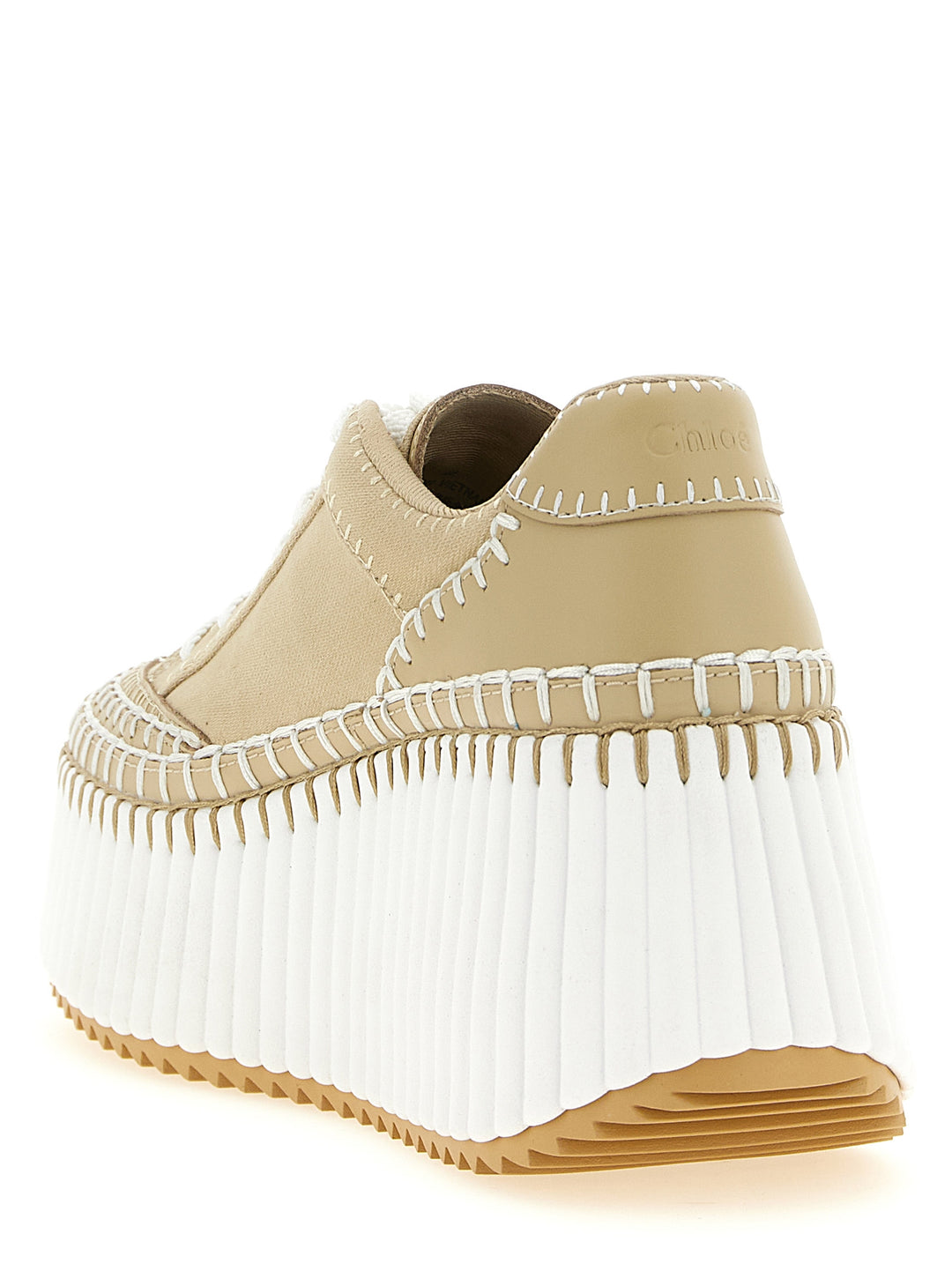 Chloé Nama Zeppe - Beige | 92736b16a2b5dee31927f829bd5da89de917a4a3