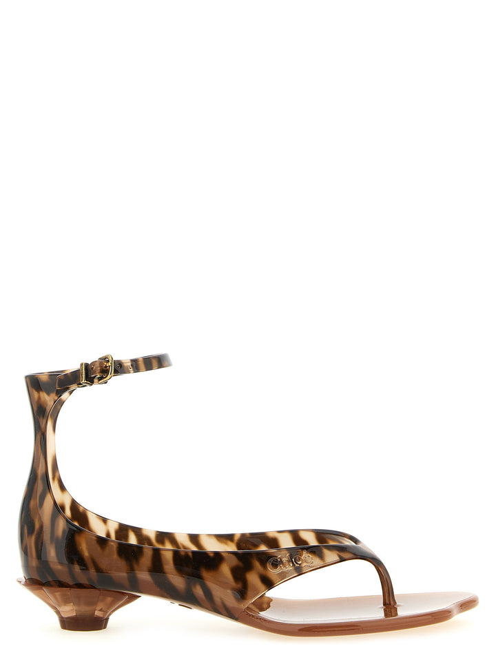 Chloé Chloé Jelly Sandali - Marrone | ba3b199cd6b9e9c842958eee34f6f62ea79ed32c