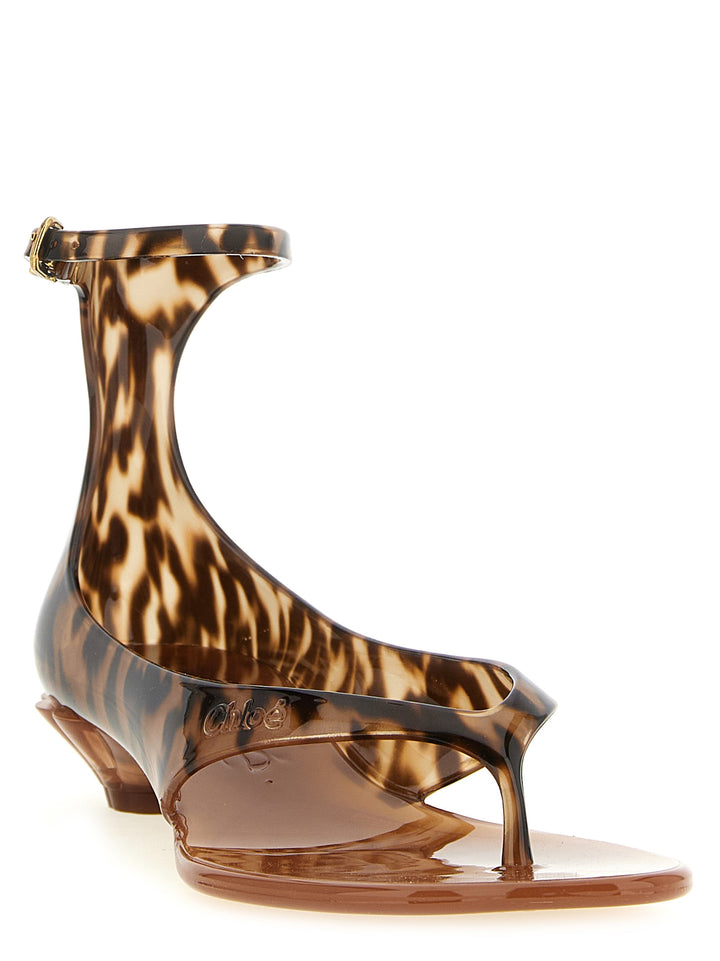 Chloé Chloé Jelly Sandali - Marrone | e33148cb39d064c5aa78e5ec57ec458fa6909a94