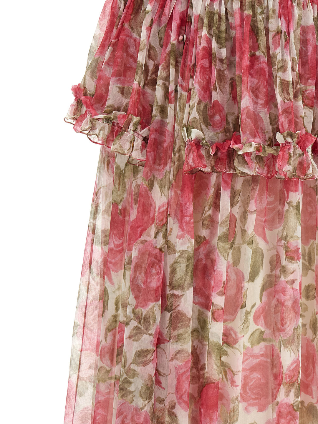Chloé Silk Muslin Dress Abiti - Rosa | e31998ac81b245a8cf66b30daaaf0ed963bb837d