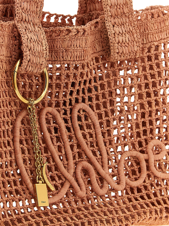 Chloé East-West Summer Banana Tote - Rosa | c39a7f6914d8106f23f292e4bc6f3b65496c4c90